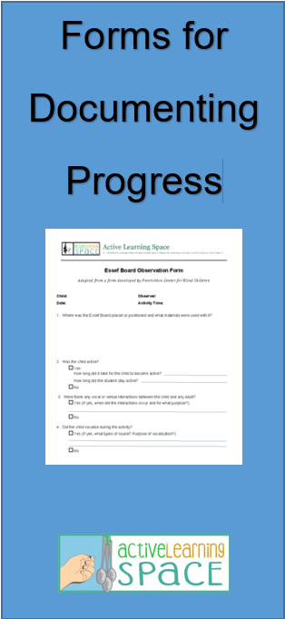 Forms for Documenting Progress - Active Learning Space